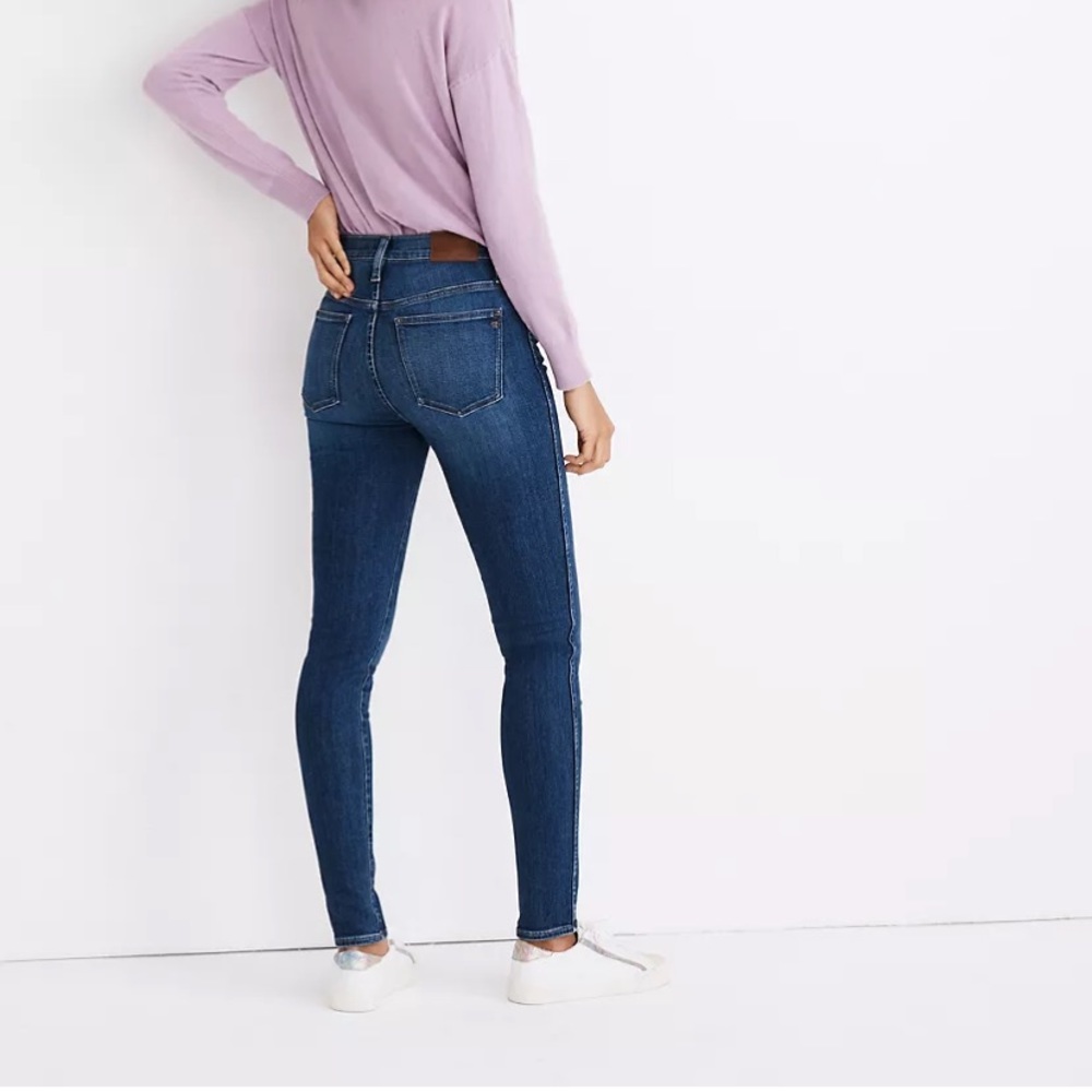 Madewell skinny jeans 26 tall